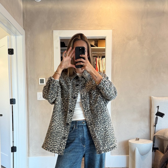 Leopard Print Women's Jacket - Picture 2 of 7